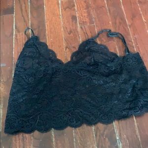 Lace crop top